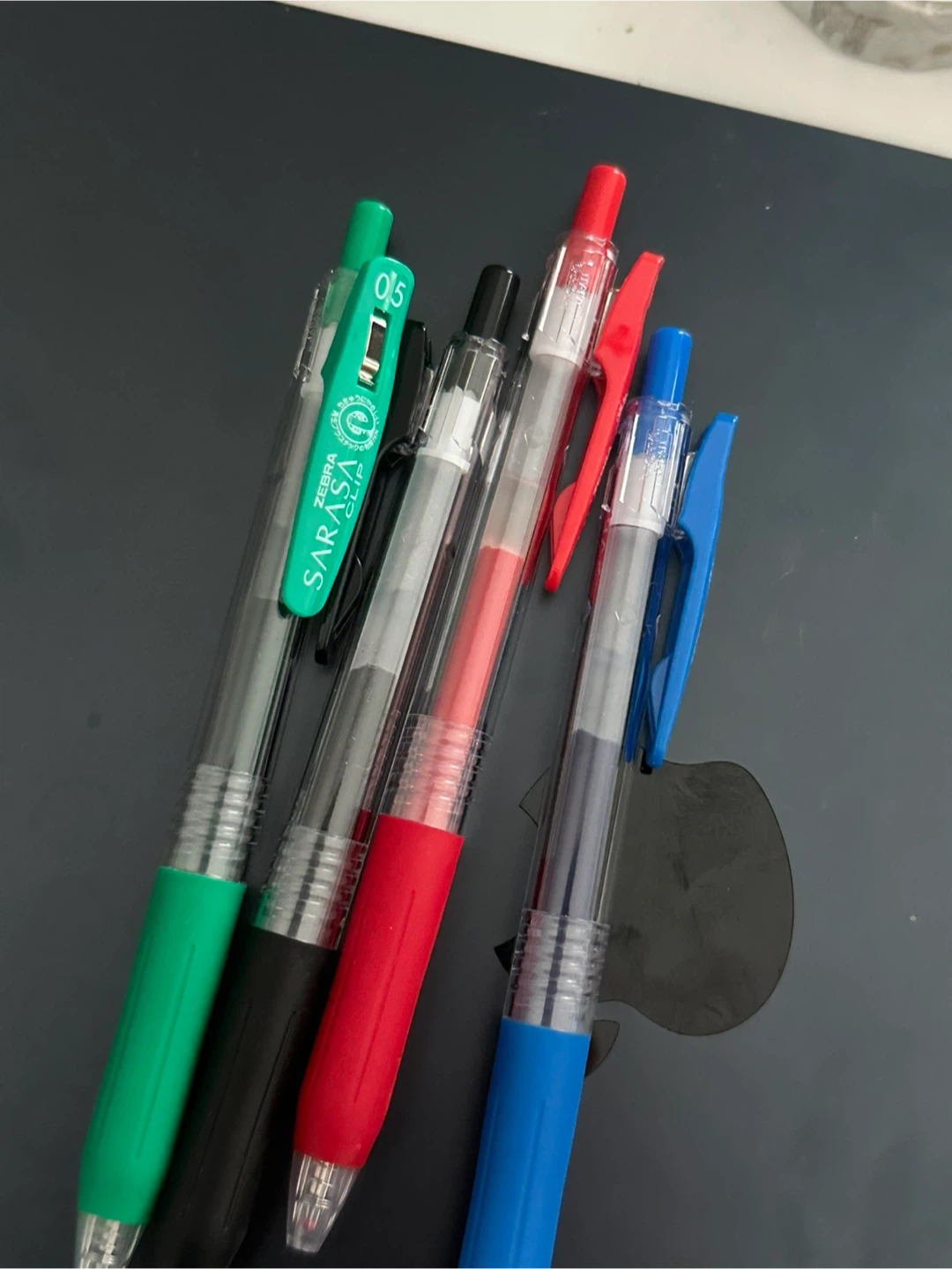 Zebra Sarasa Clip Gel Pens - 4 Pack