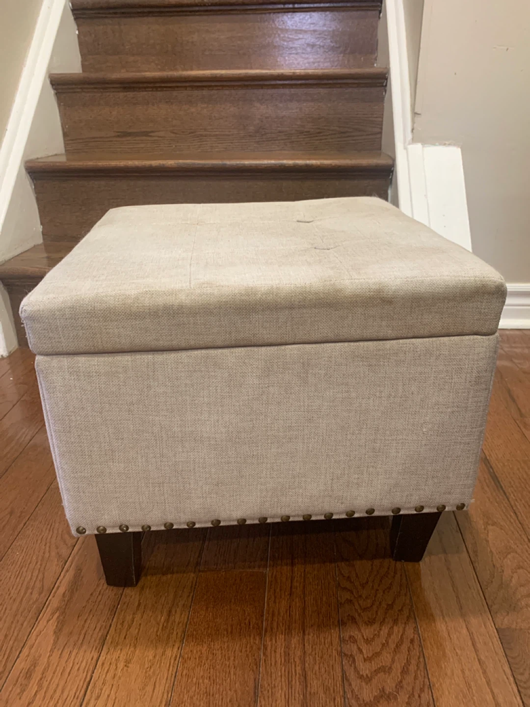 Tufted Storage Ottoman