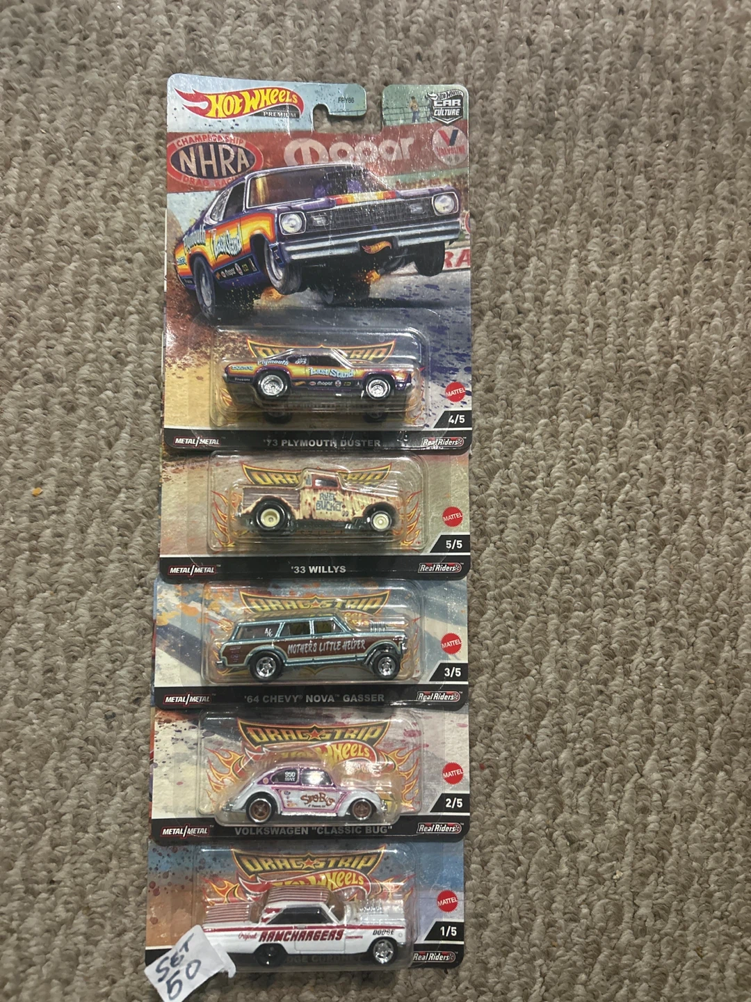 Hot Wheels Car Culture Drag Strip Demons Set