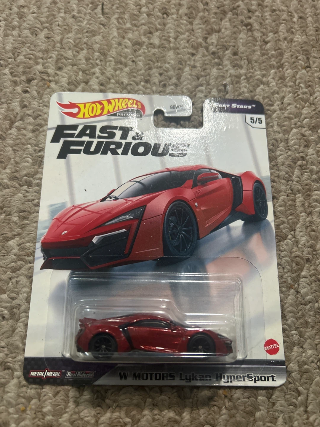 Hot Wheels Fast & Furious W Motors Lykan HyperSport