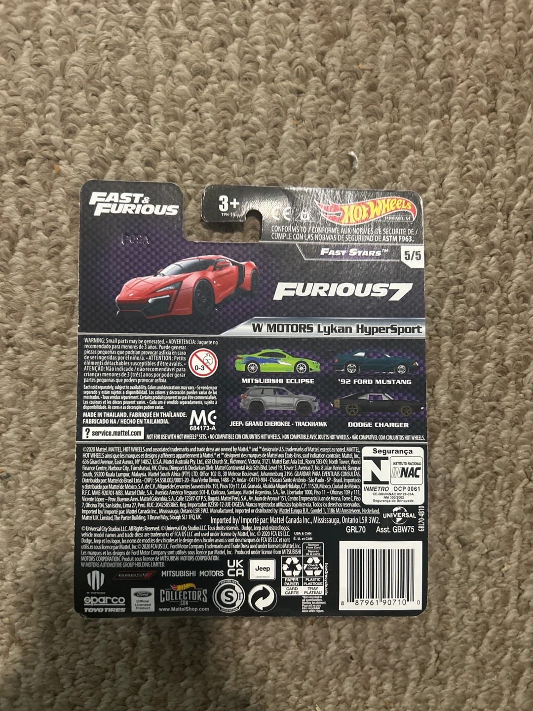 Hot Wheels Fast & Furious W Motors Lykan HyperSport - photo 2