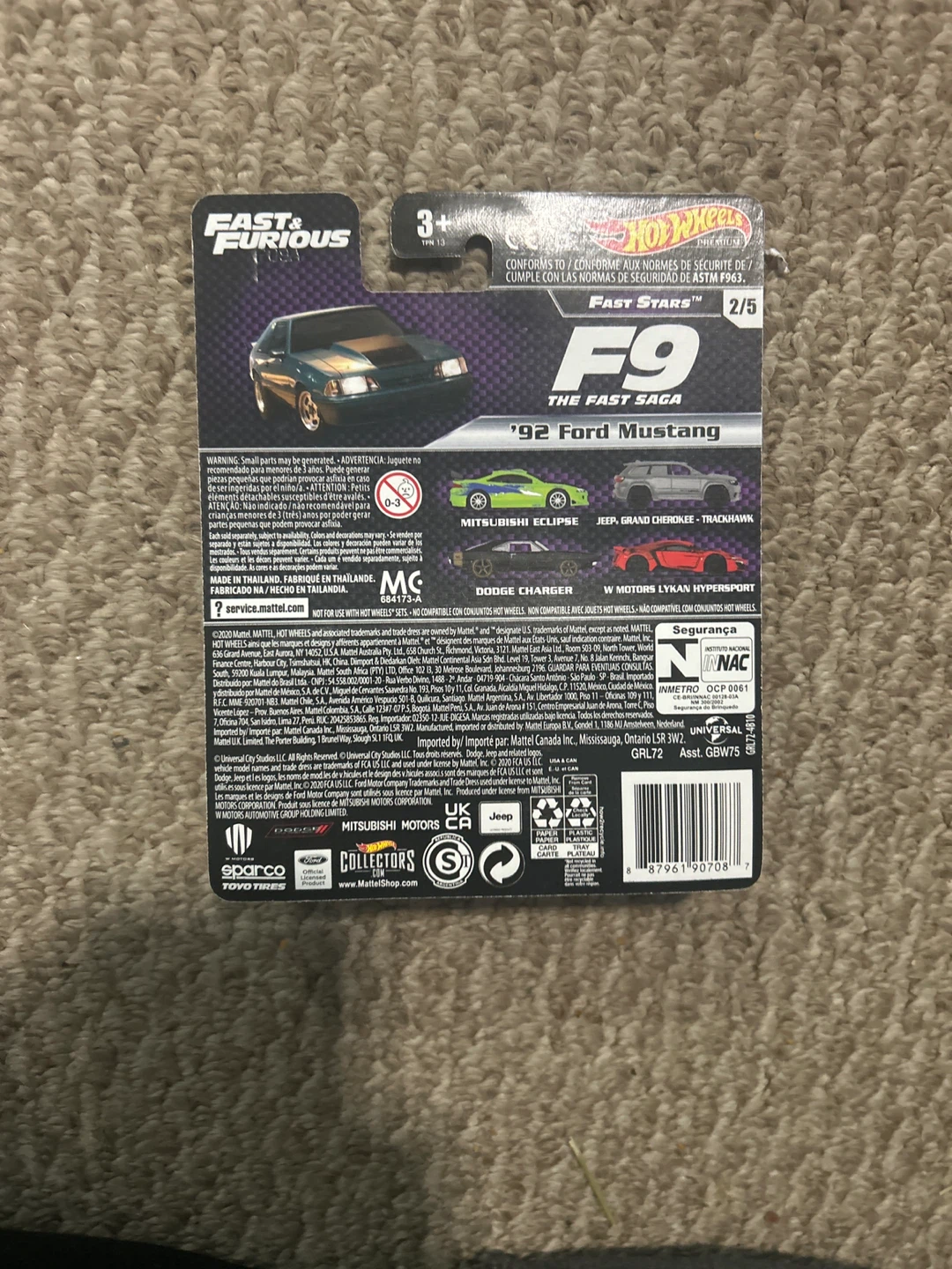 Hot Wheels Fast & Furious '92 Ford Mustang - photo 2