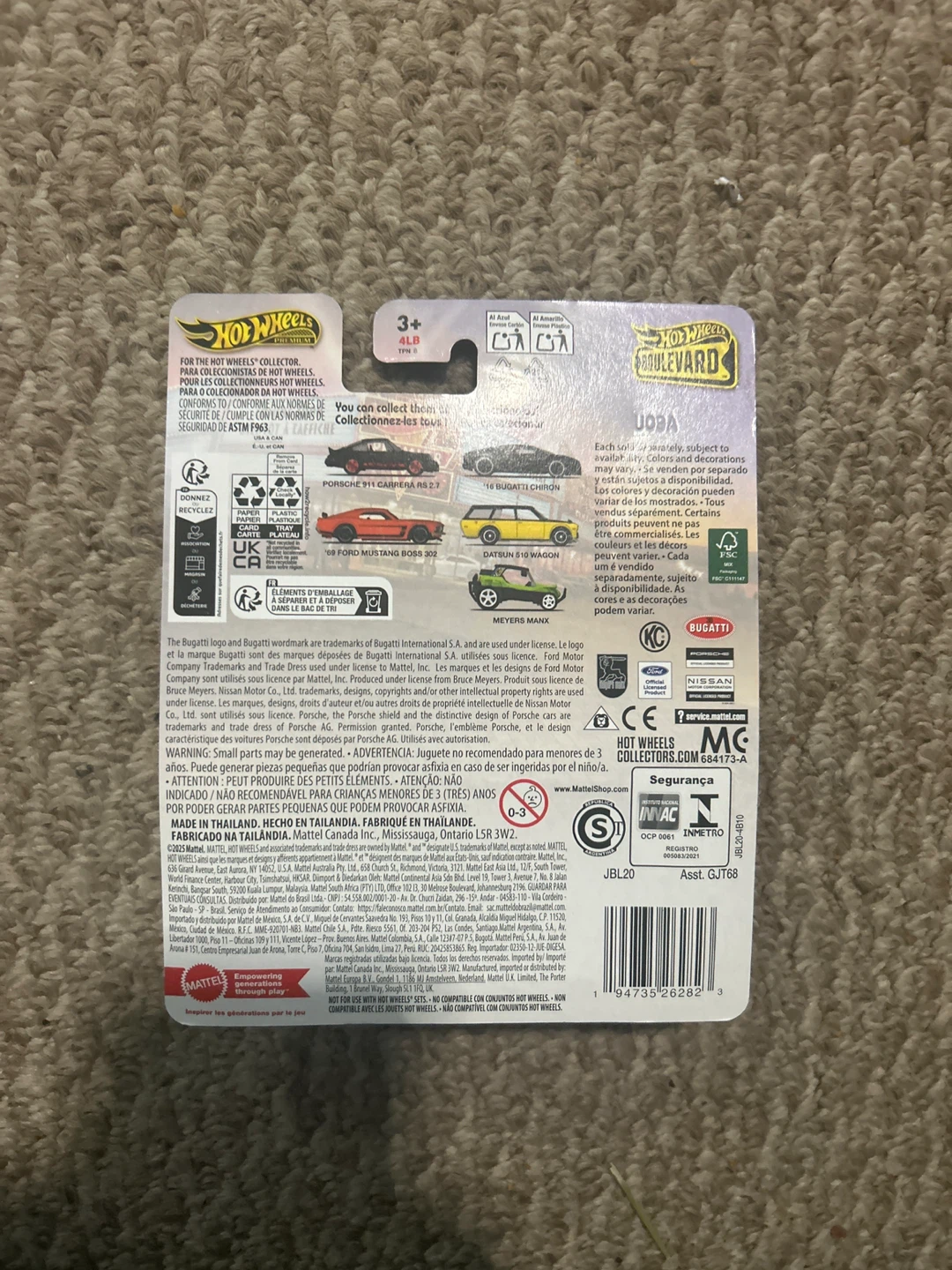 Hot Wheels Premium Boulevard 1969 Ford Mustang Boss 302 - photo 2