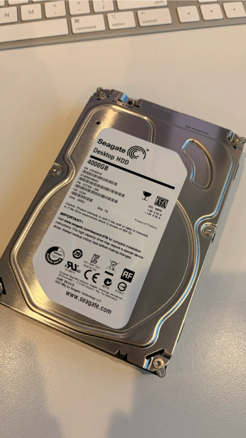 Seagate 4TB Desktop HDD Internal Hard Drive ST4000DM000