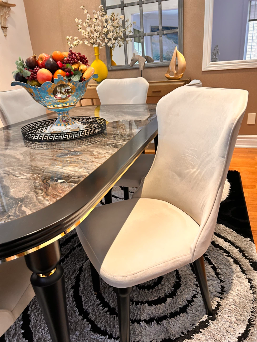 Velvet Dining Chairs (Set of 6) - photo 3