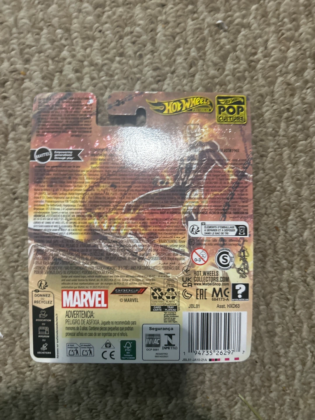 Hot Wheels Premium Pop Culture Ghost Rider Charger - photo 2