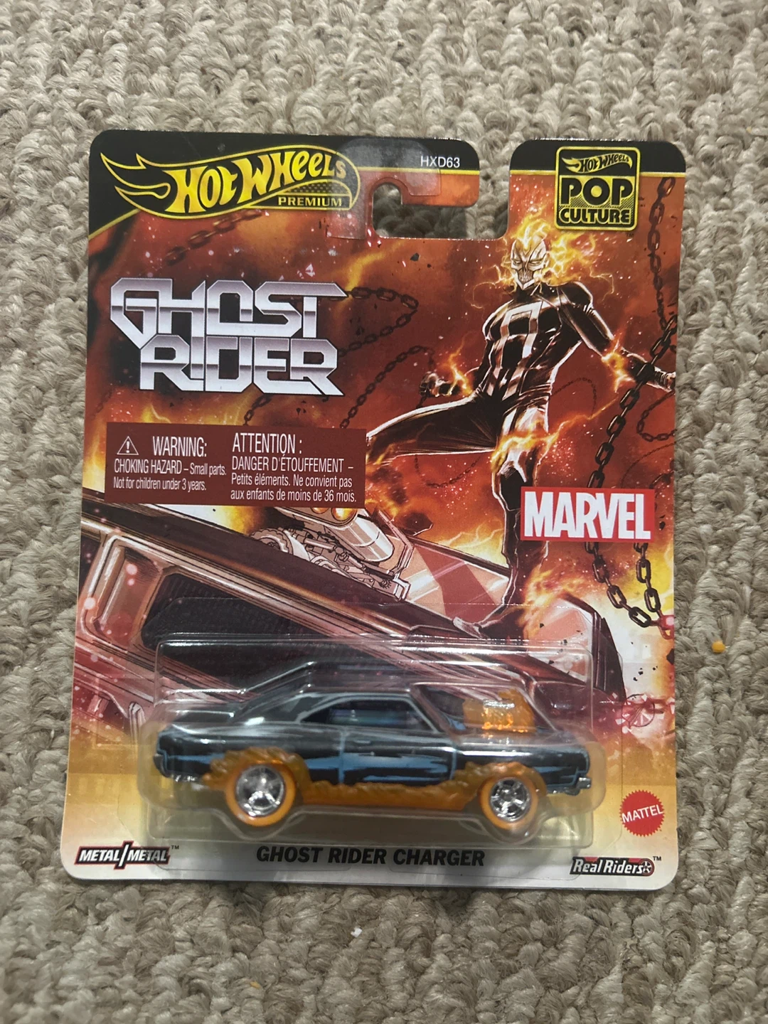 Hot Wheels Premium Pop Culture Ghost Rider Charger
