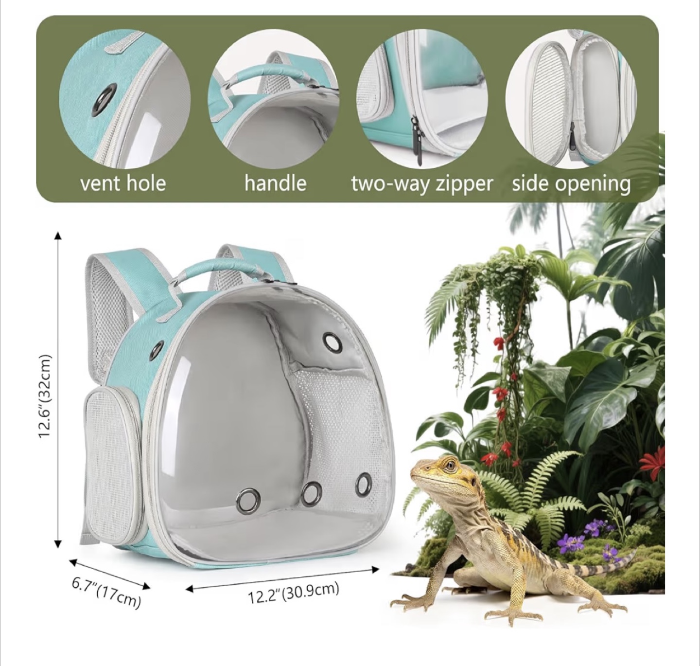 Pet Carrier Backpack Space Capsule - photo 2