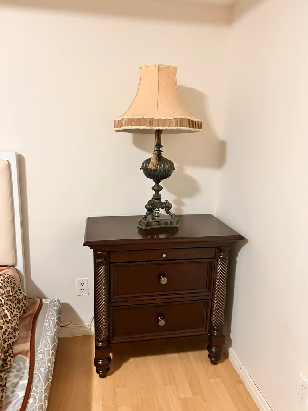 Dark Wood Dresser and Nightstand Set - photo 3