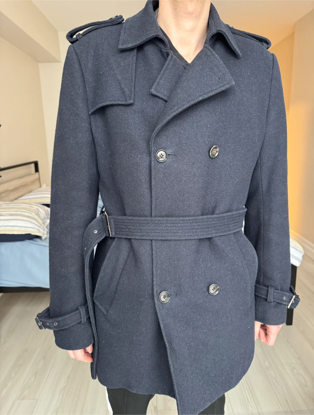 Men’s VIZONI UOMO Wool Coat