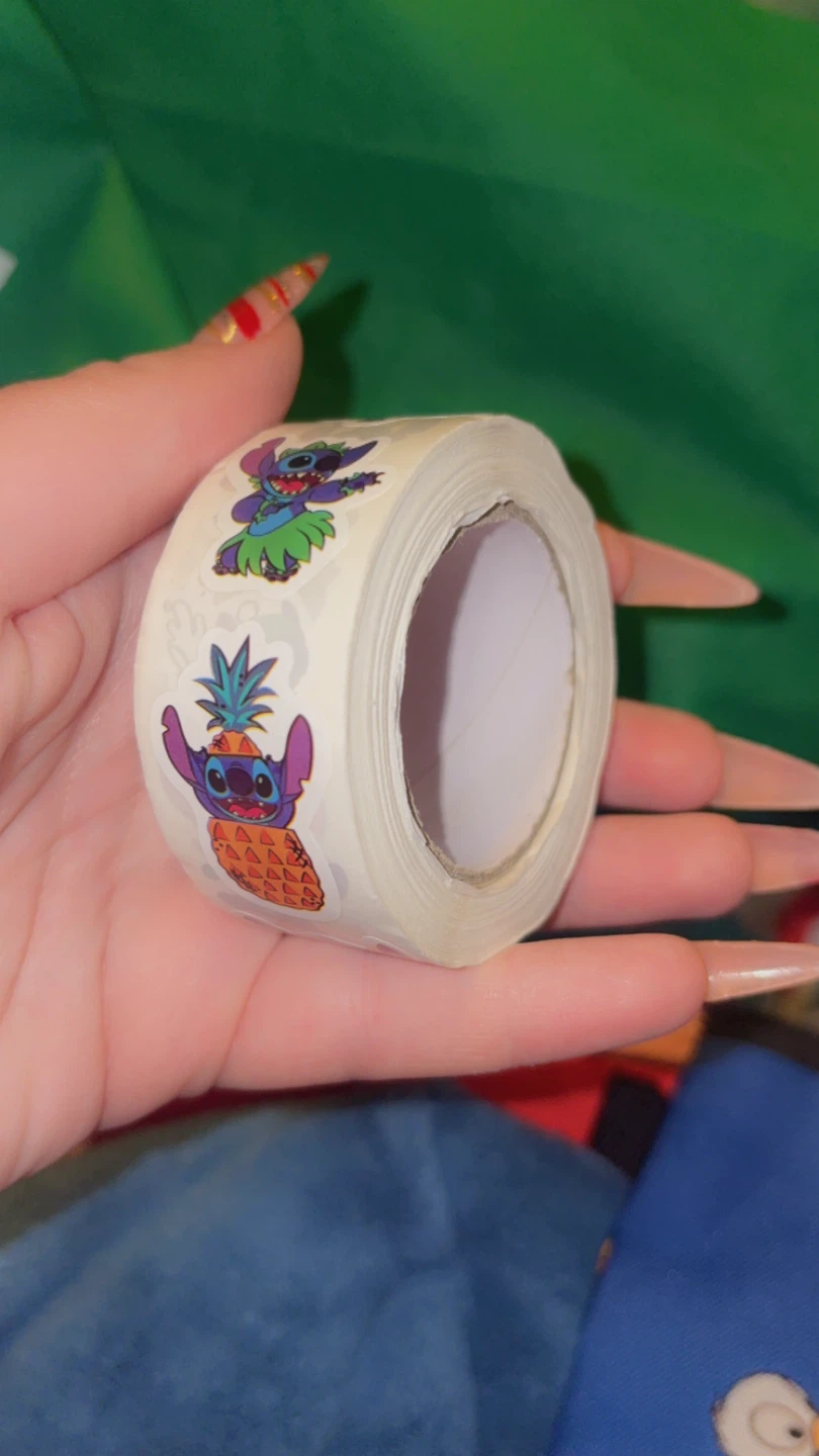 Stitch Themed Tumbler, Pouch, Stickers, and Pen - photo 3