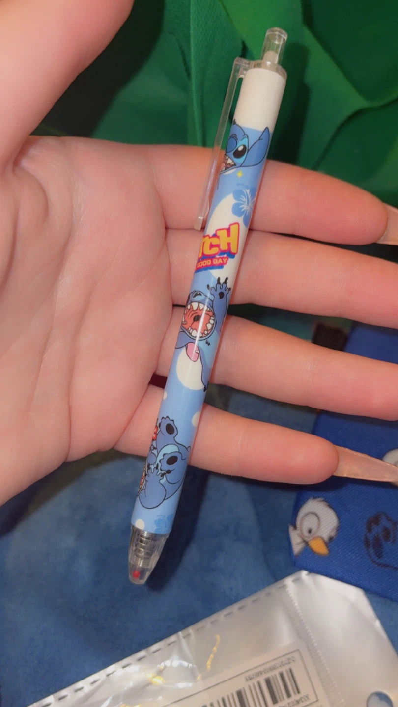 Stitch Themed Tumbler, Pouch, Stickers, and Pen - photo 2