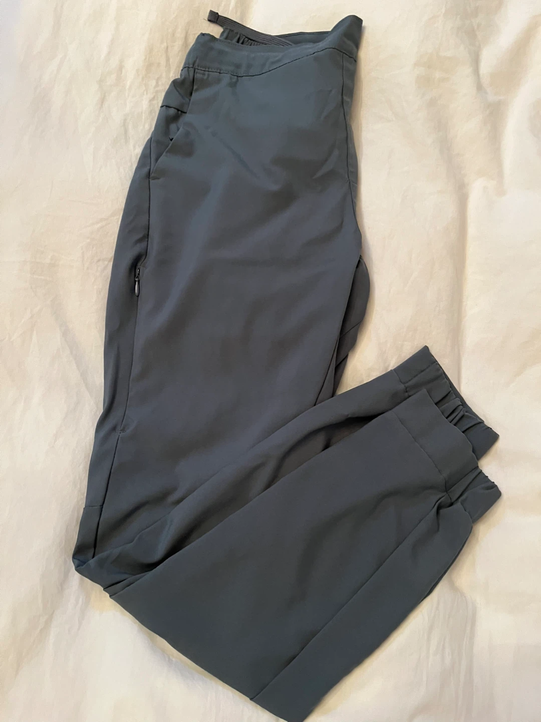 Joggers with Side Zipped Pocket