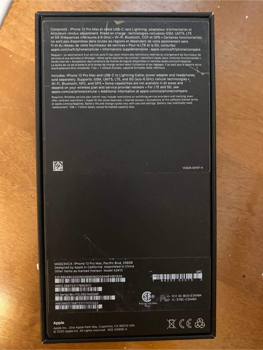 BOX for Iphone12 promax 256gb - photo 2