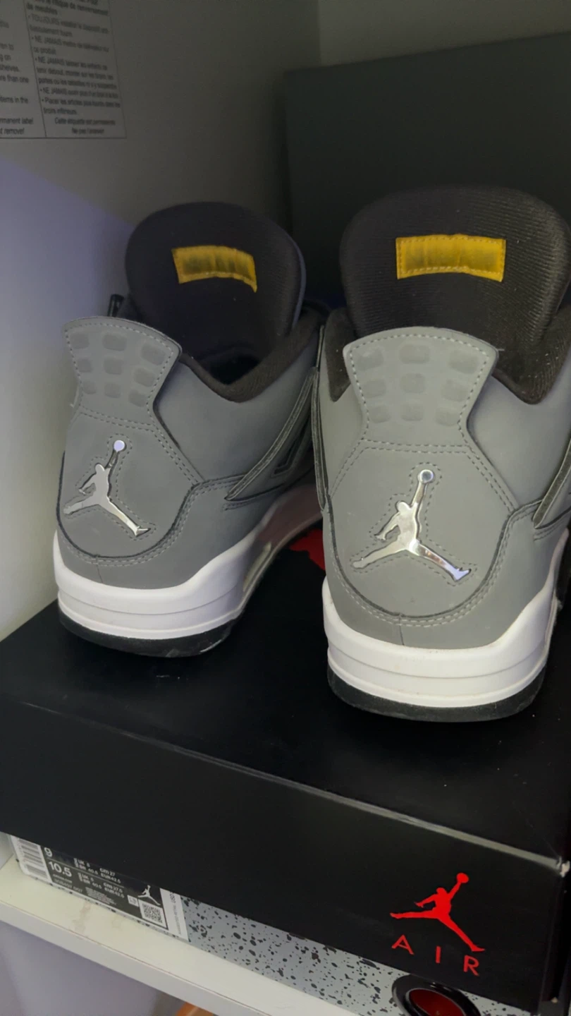 Air Jordan 4 Retro 2019 cool Grey - photo 3