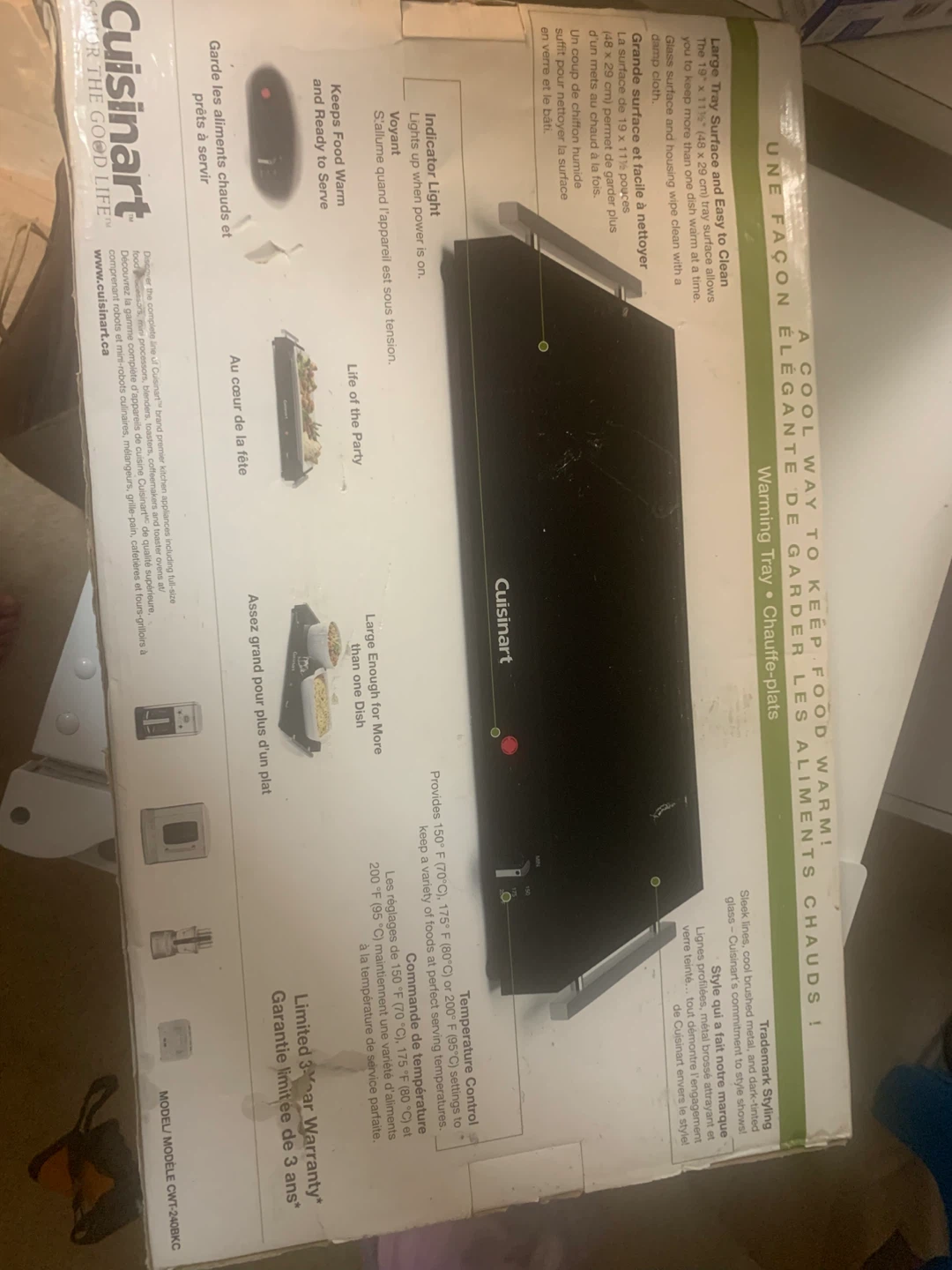 Cuisinart Warming Tray - photo 3