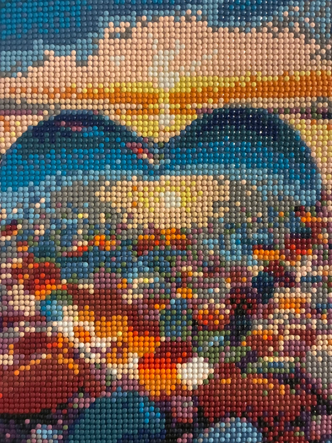 Diamond Painting Heart Beach Sunset - photo 2