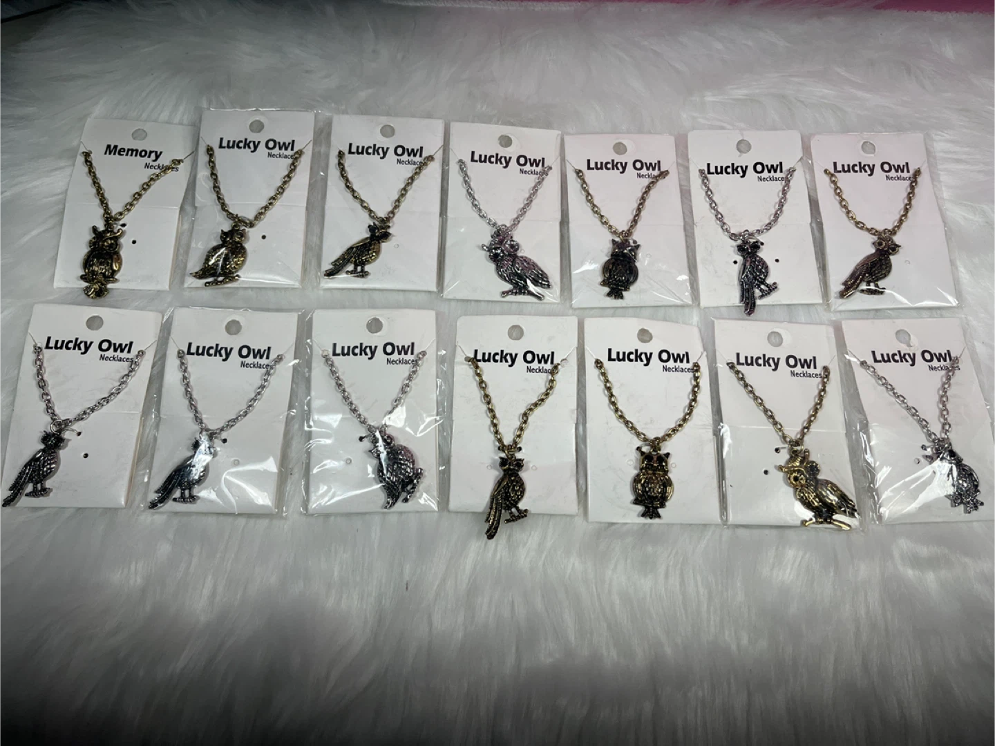 Any 2 for $10 Lucky Owl Necklaces