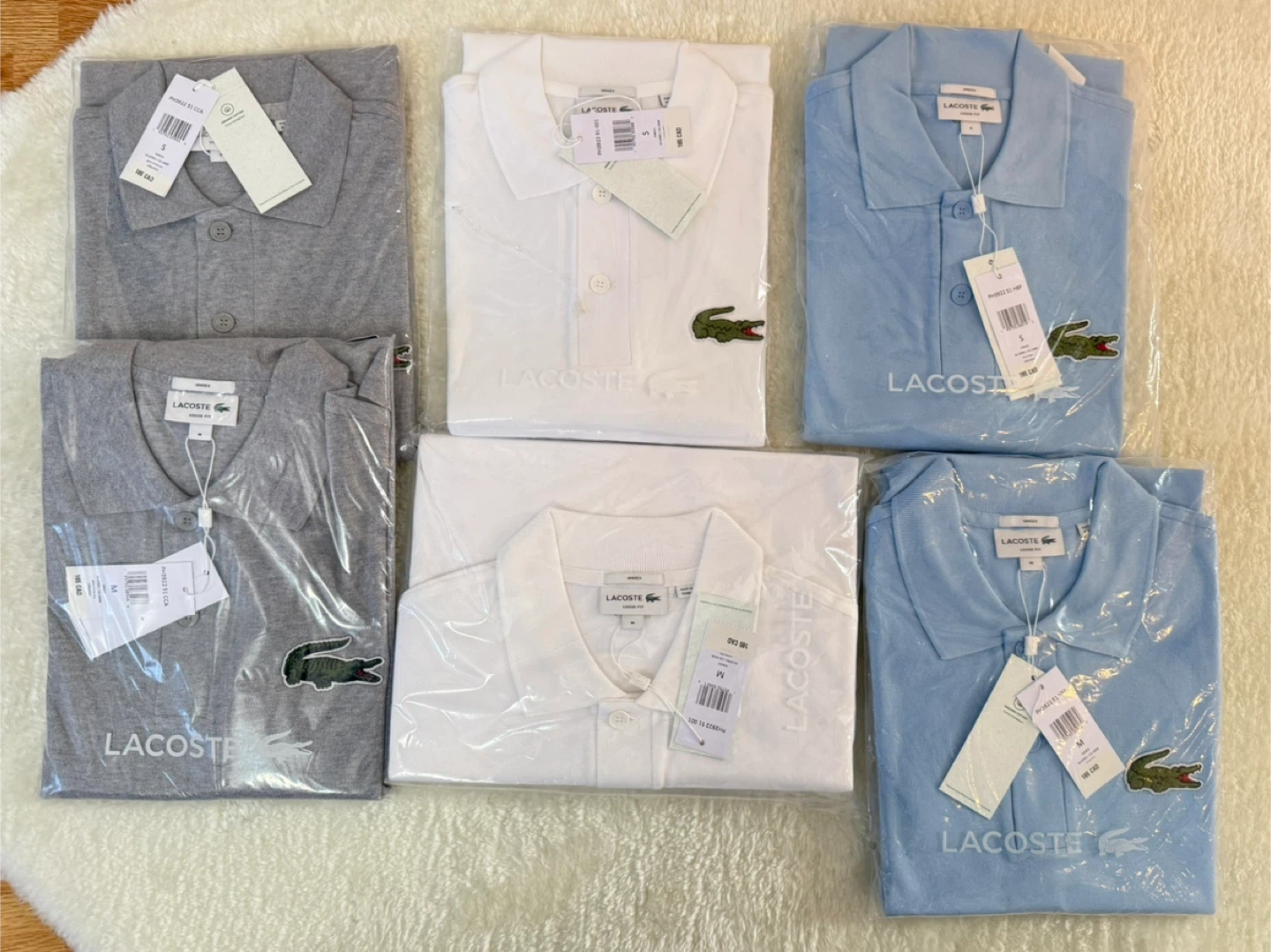 Lacoste Polo Shirts - Various Sizes and Colours unisex