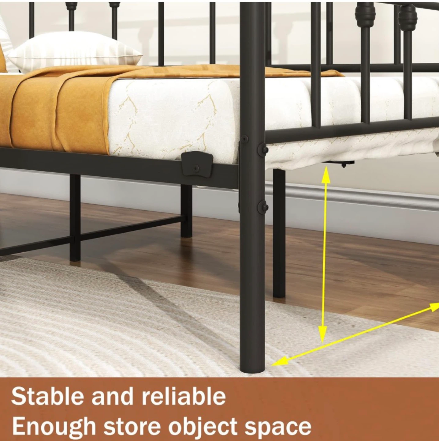 Metal Twin Day Bed Frame - photo 4