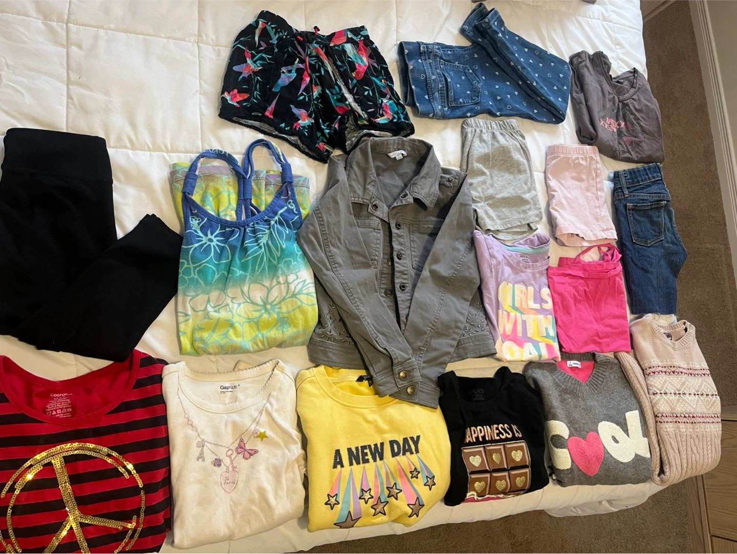 Assorted Girls' Clothing Bundle size 6-8