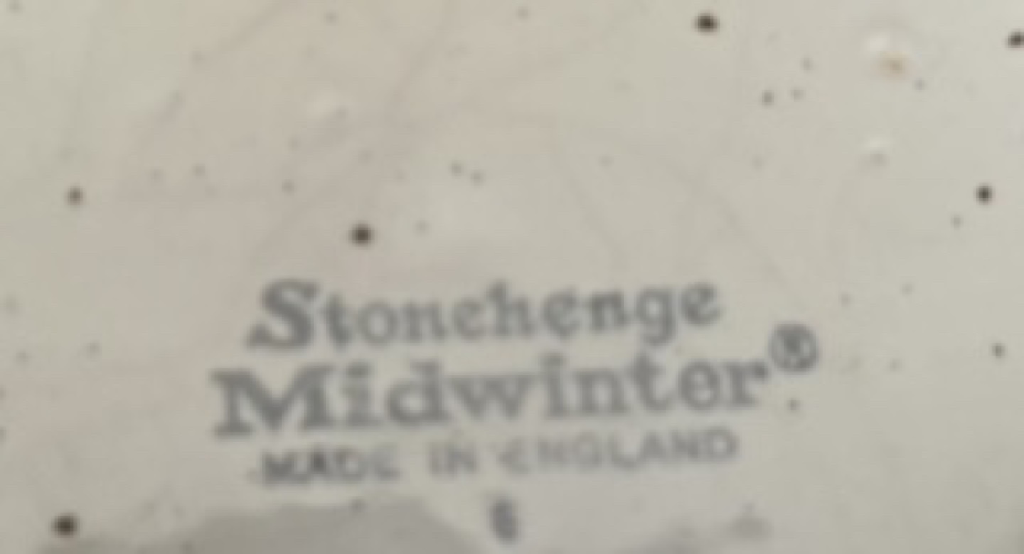 Midwinter Stonehenge "Poppies" Plate - photo 2