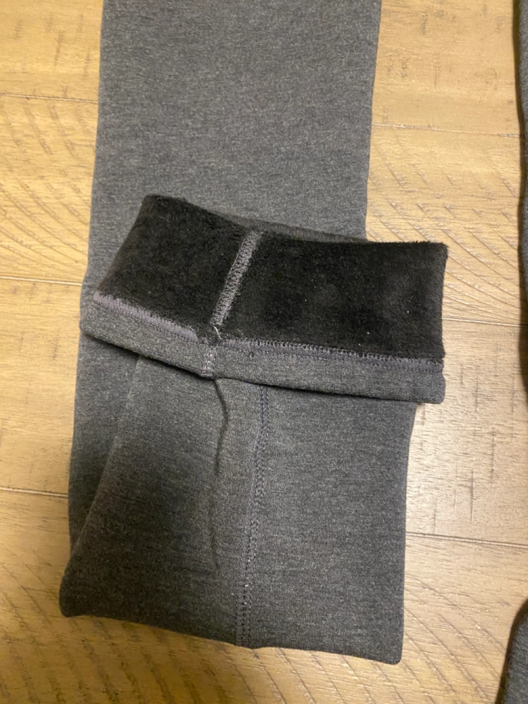 Arden B Grey Fleece Lined Leggings OS/TU - photo 2