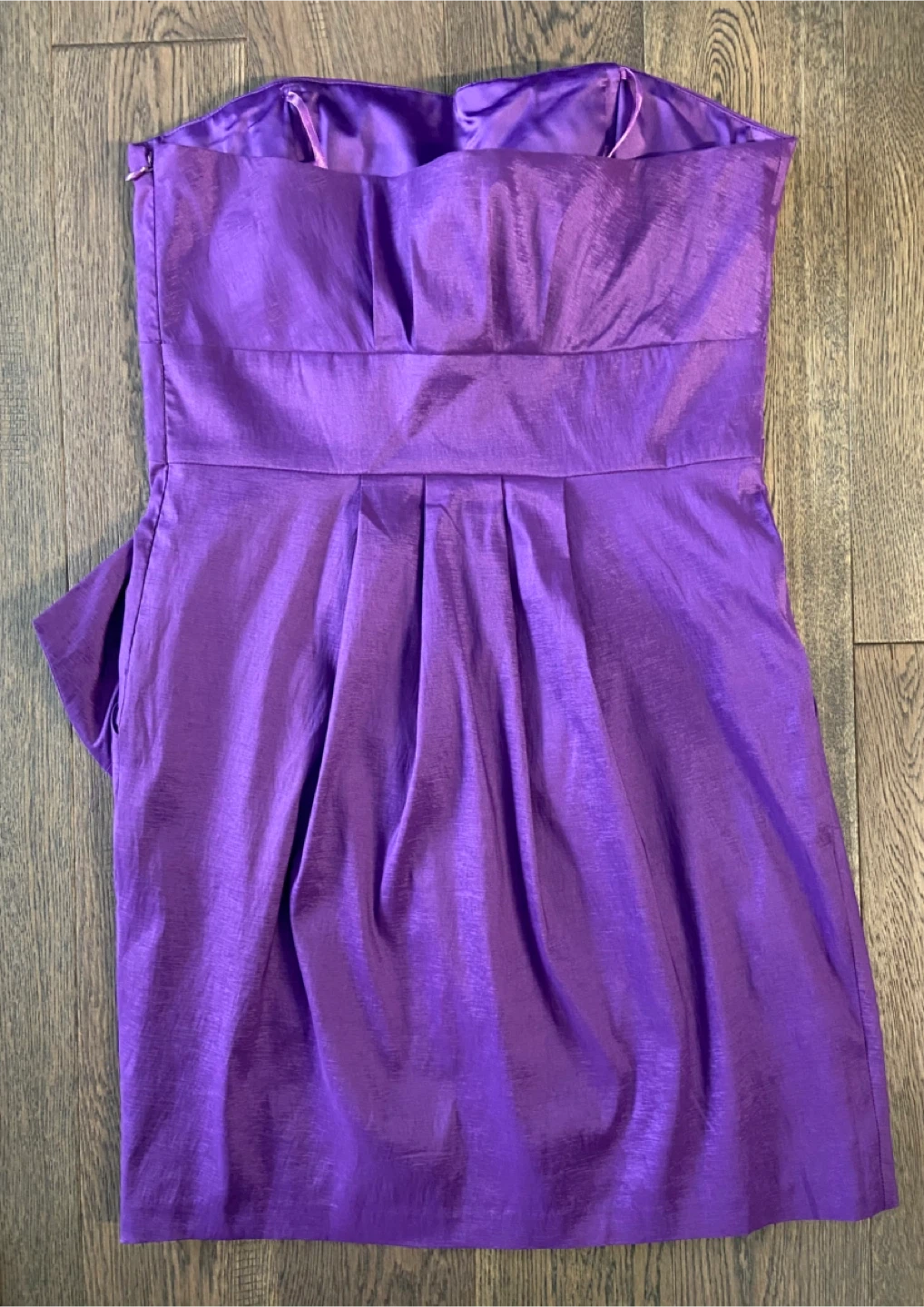 NWT Max and Cleo Strapless Dress - Purple, Size 12 - photo 3