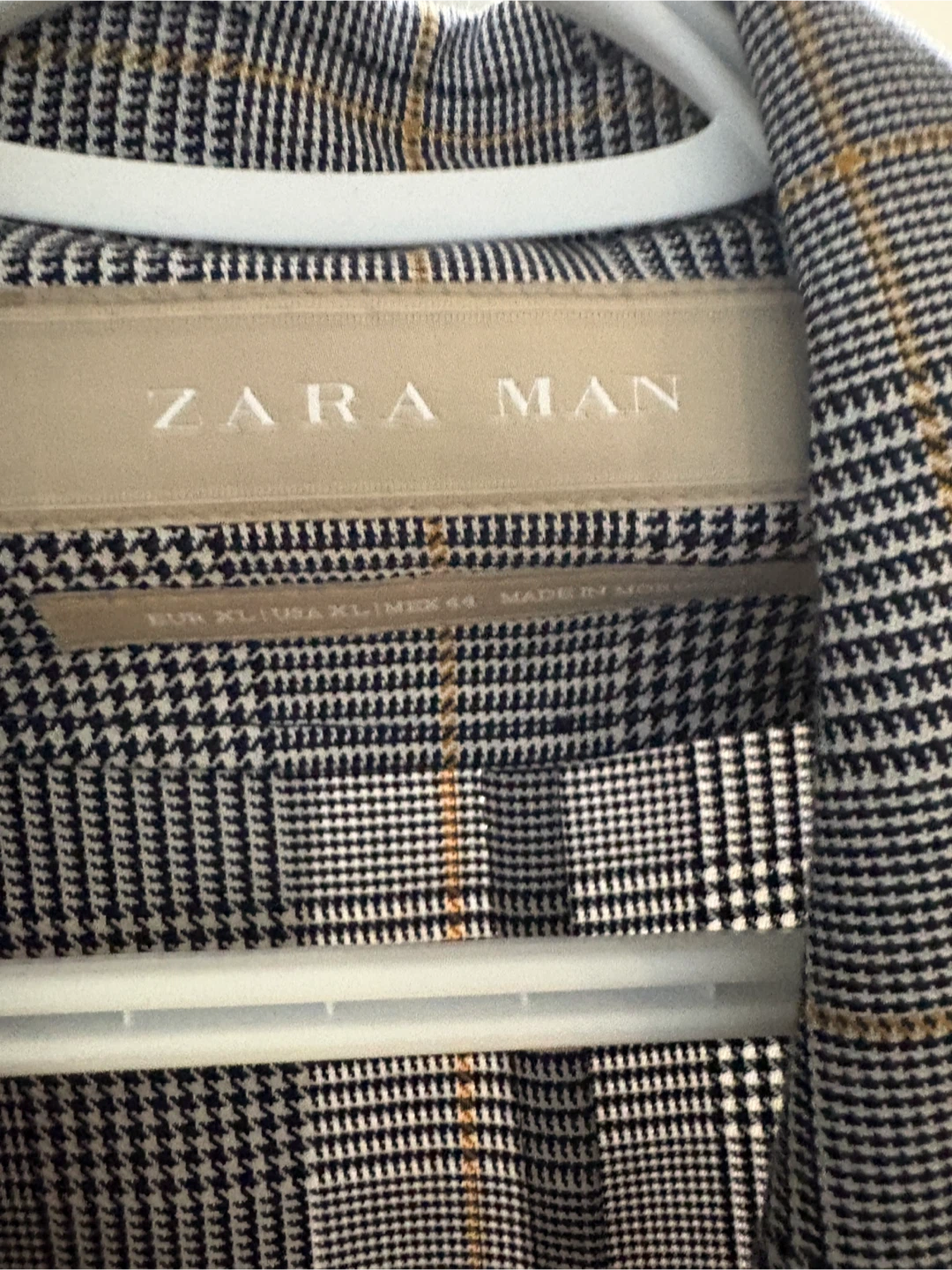 Zara Man Plaid Coat XL - photo 3