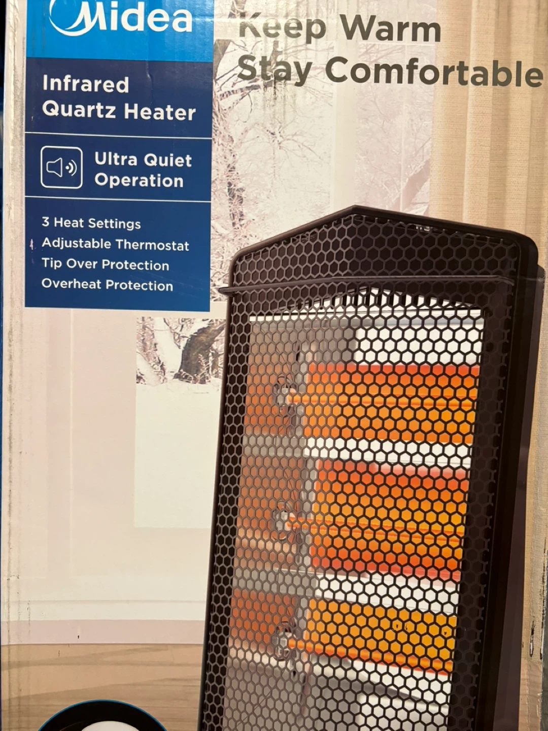 Midea Infrared Quartz Heater