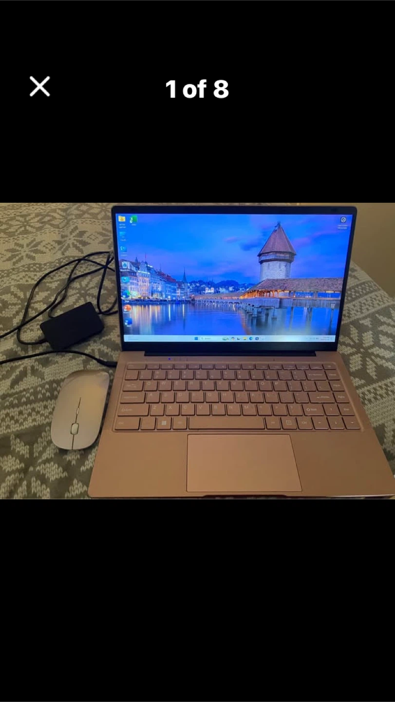 Rose Gold Laptop - 8GB RAM, 256GB SSD - photo 2