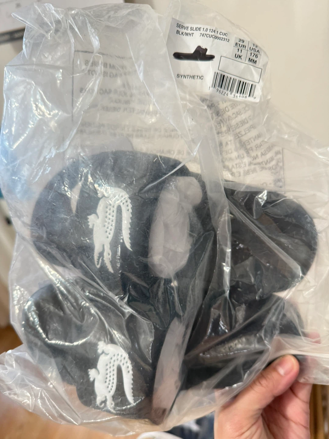 Lacoste Slides Black - photo 2