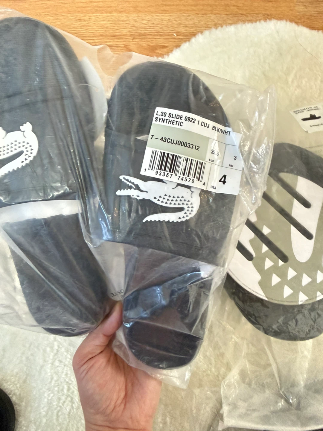 Lacoste Slides Black - photo 3
