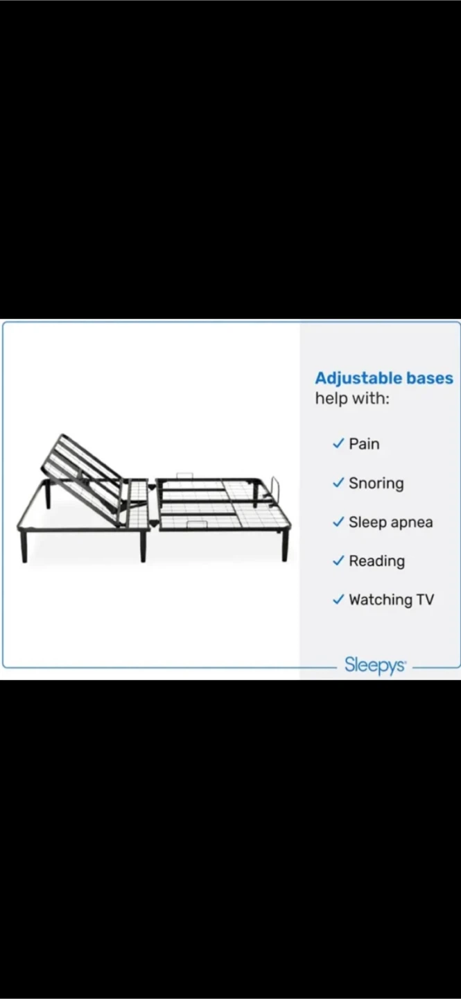 Sleepy's Basic King 1 PC Metal Bed Frame - photo 3