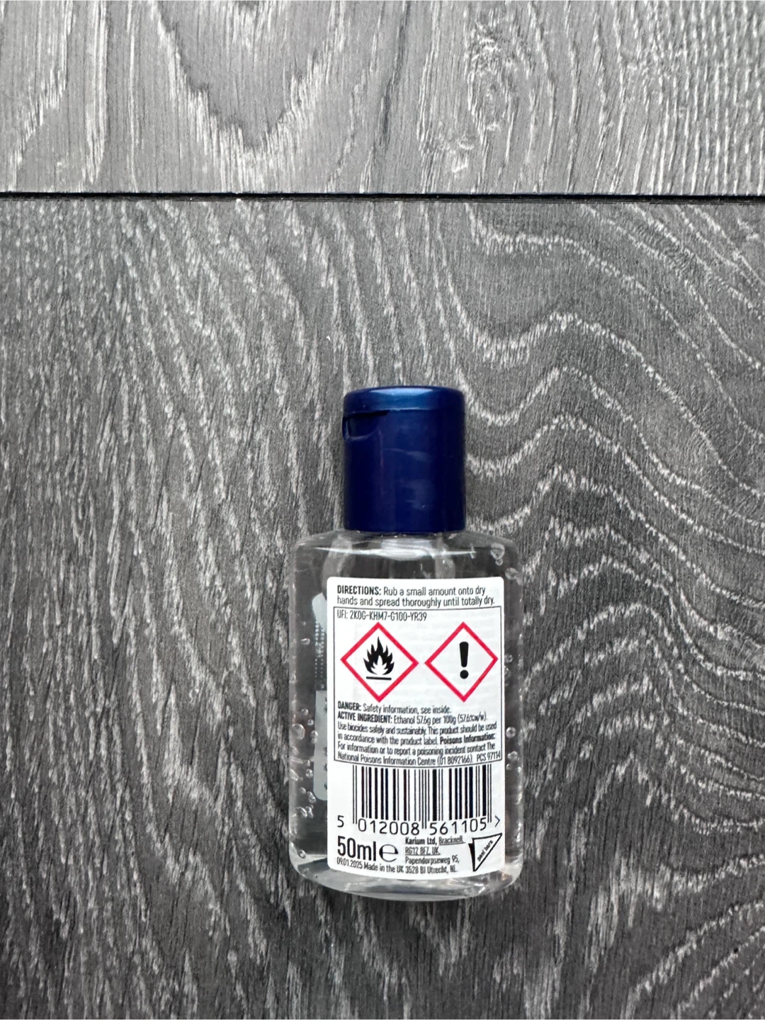 NEW Cuticura Original Antibacterial Hand Gel - photo 2