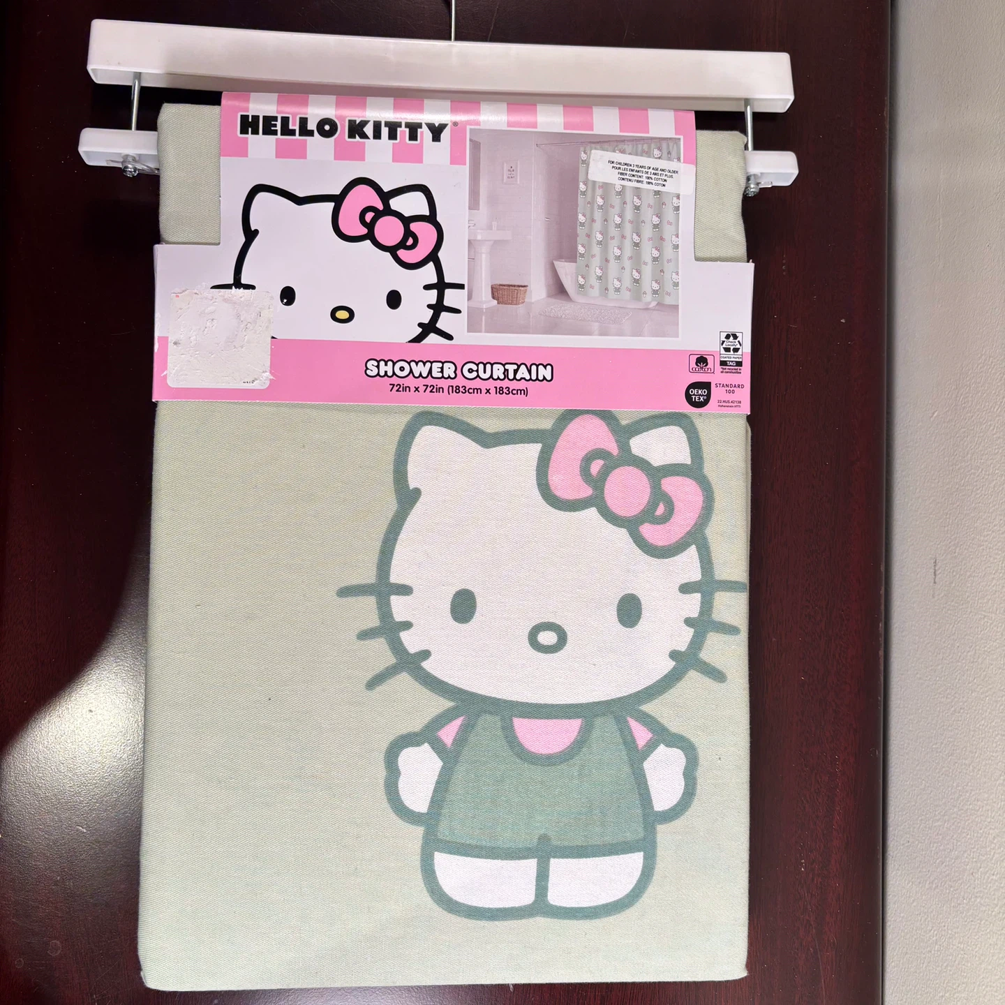 NEW Hello Kitty Shower Curtain - 72in x 72in - photo 5