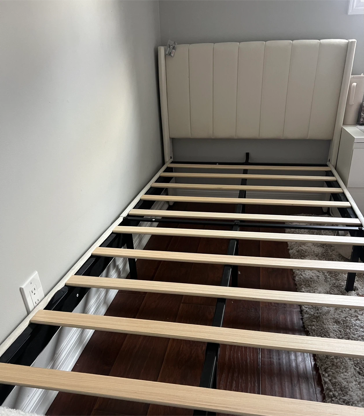 Twin Bed Frame + Mattress – Like New | $220 OBO - photo 5