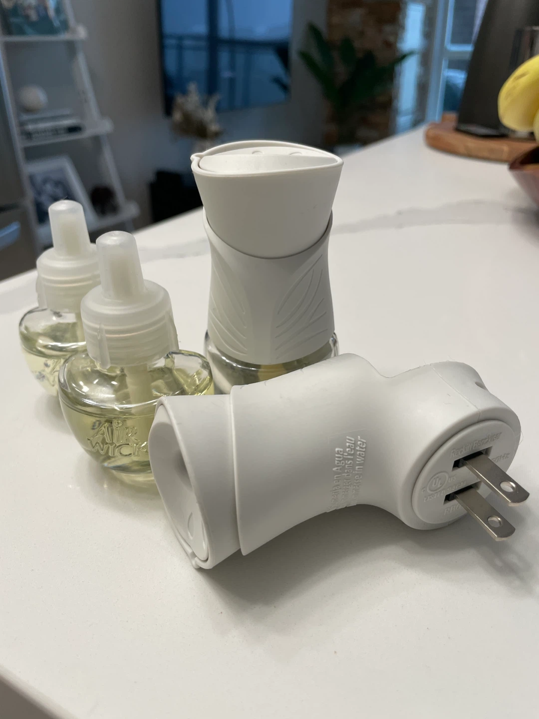 Air Wick Plug-In Air Freshener Warmer with 3 Refills