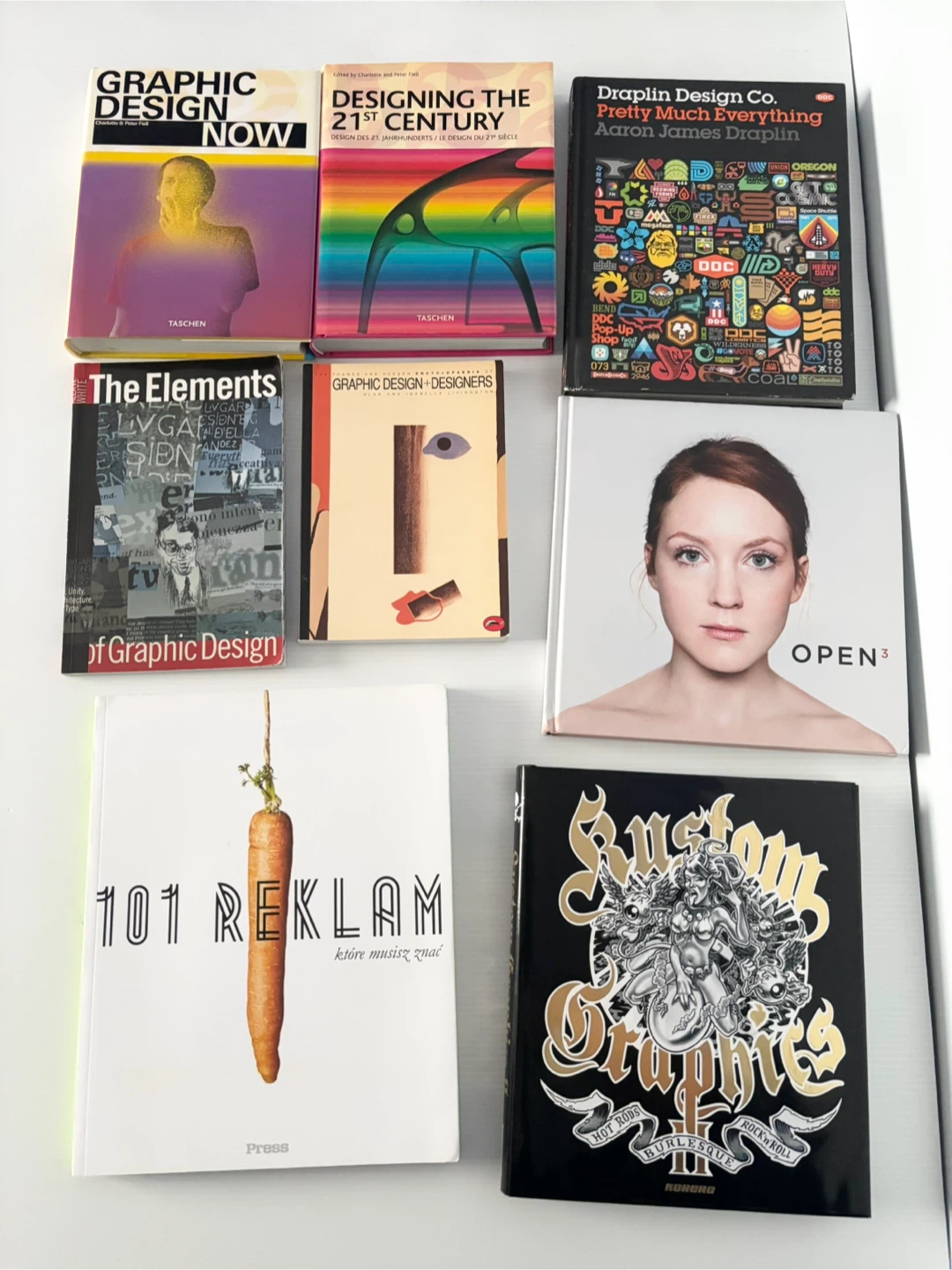 Graphic design art typography and art direction books - photo 5