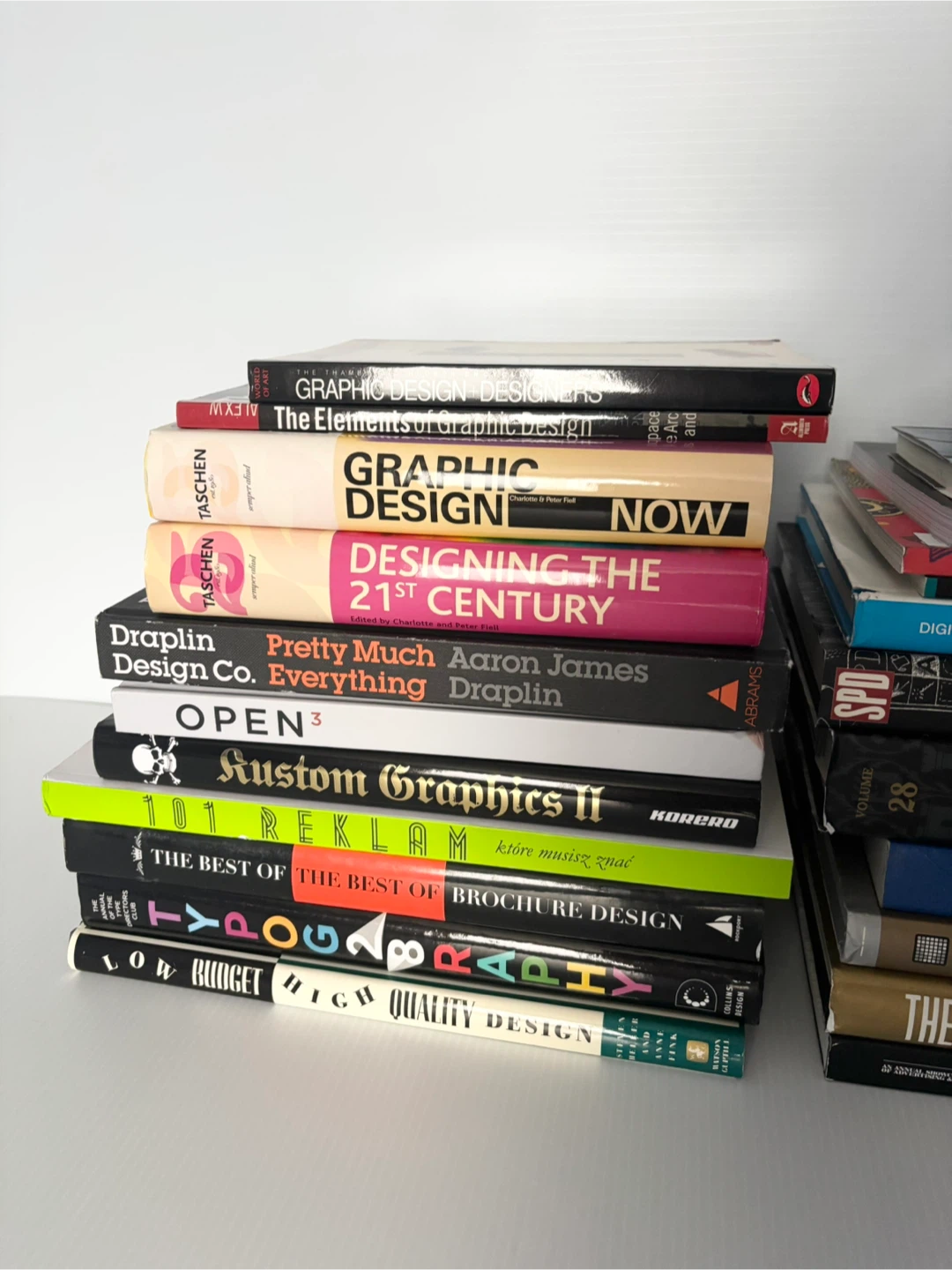 Graphic design art typography and art direction books - photo 3