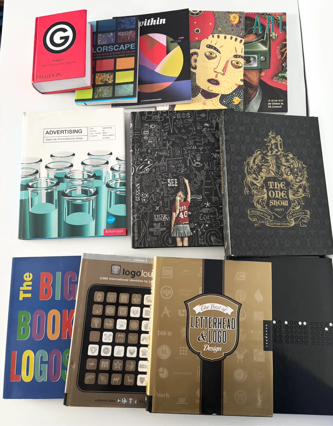 Graphic design art typography and art direction books - photo 4