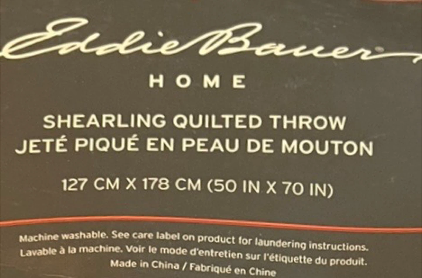 Brand new Eddie Bauer Throw Blanket - photo 2