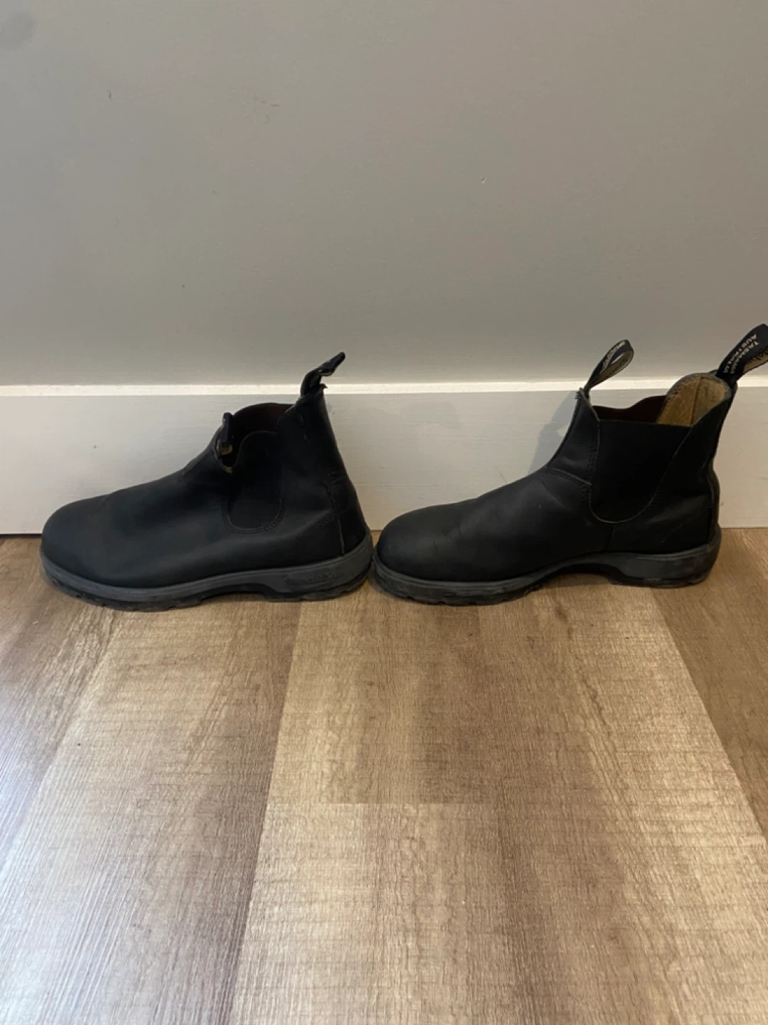 Sz 8.5 Blundstone Black Leather Chelsea Boots - photo 3