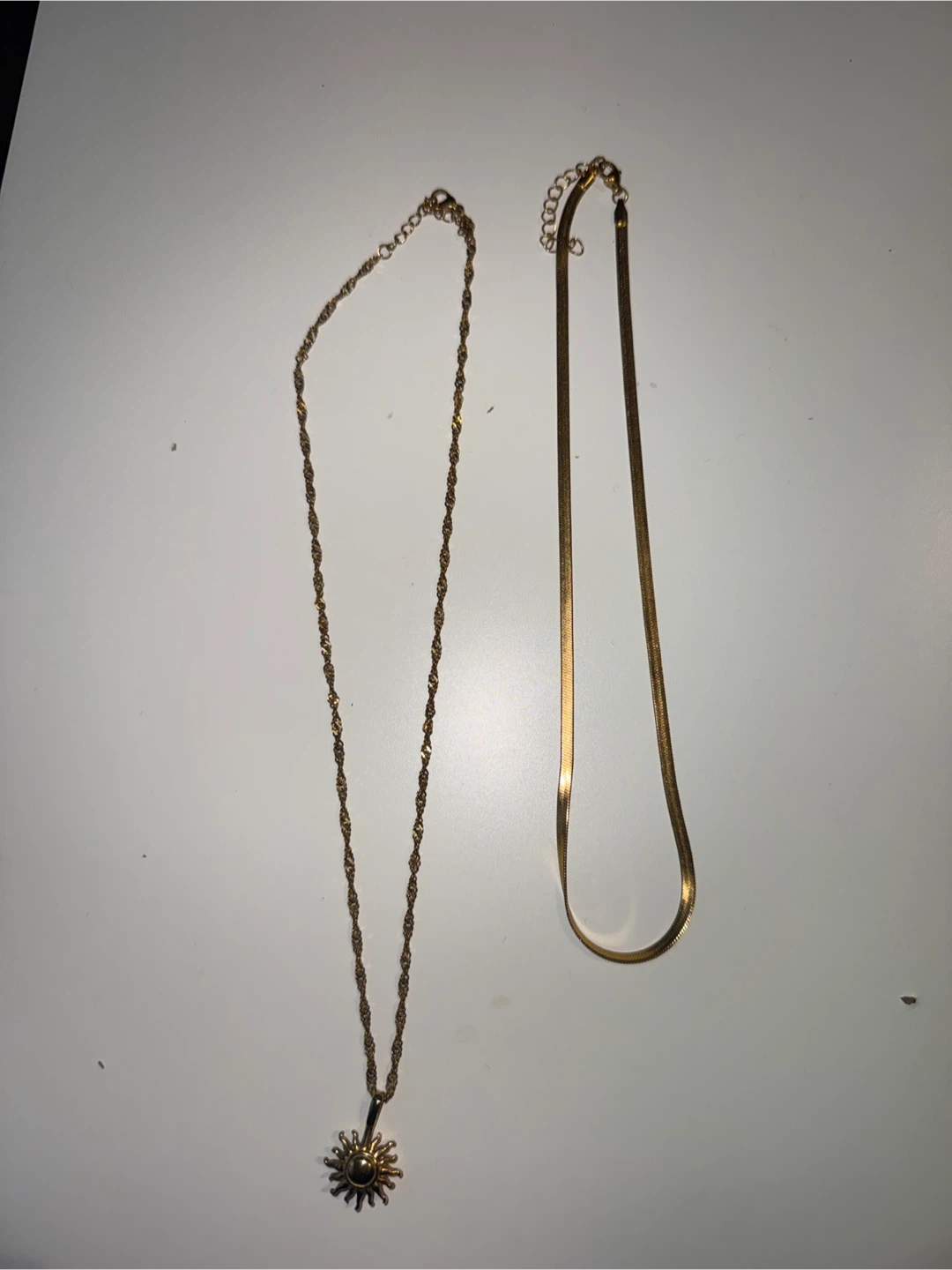 Atolea Sun Necklace & Herringbone Choker Set - photo 4
