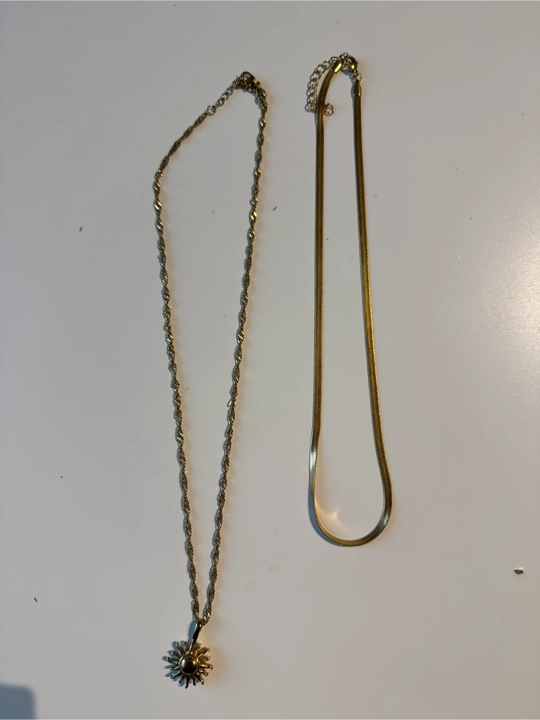 Atolea Sun Necklace & Herringbone Choker Set - photo 3