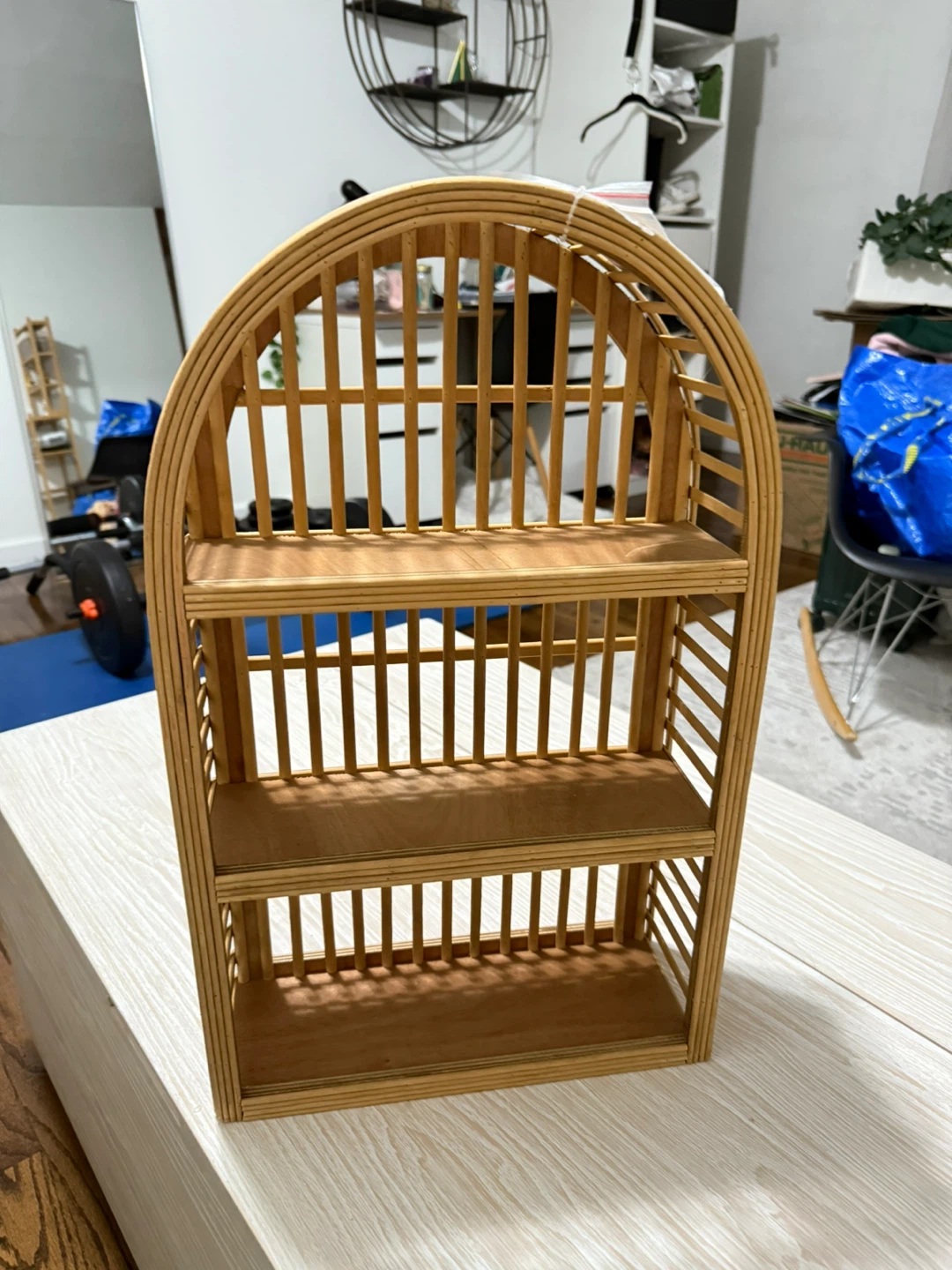 Rattan Shelf Unit