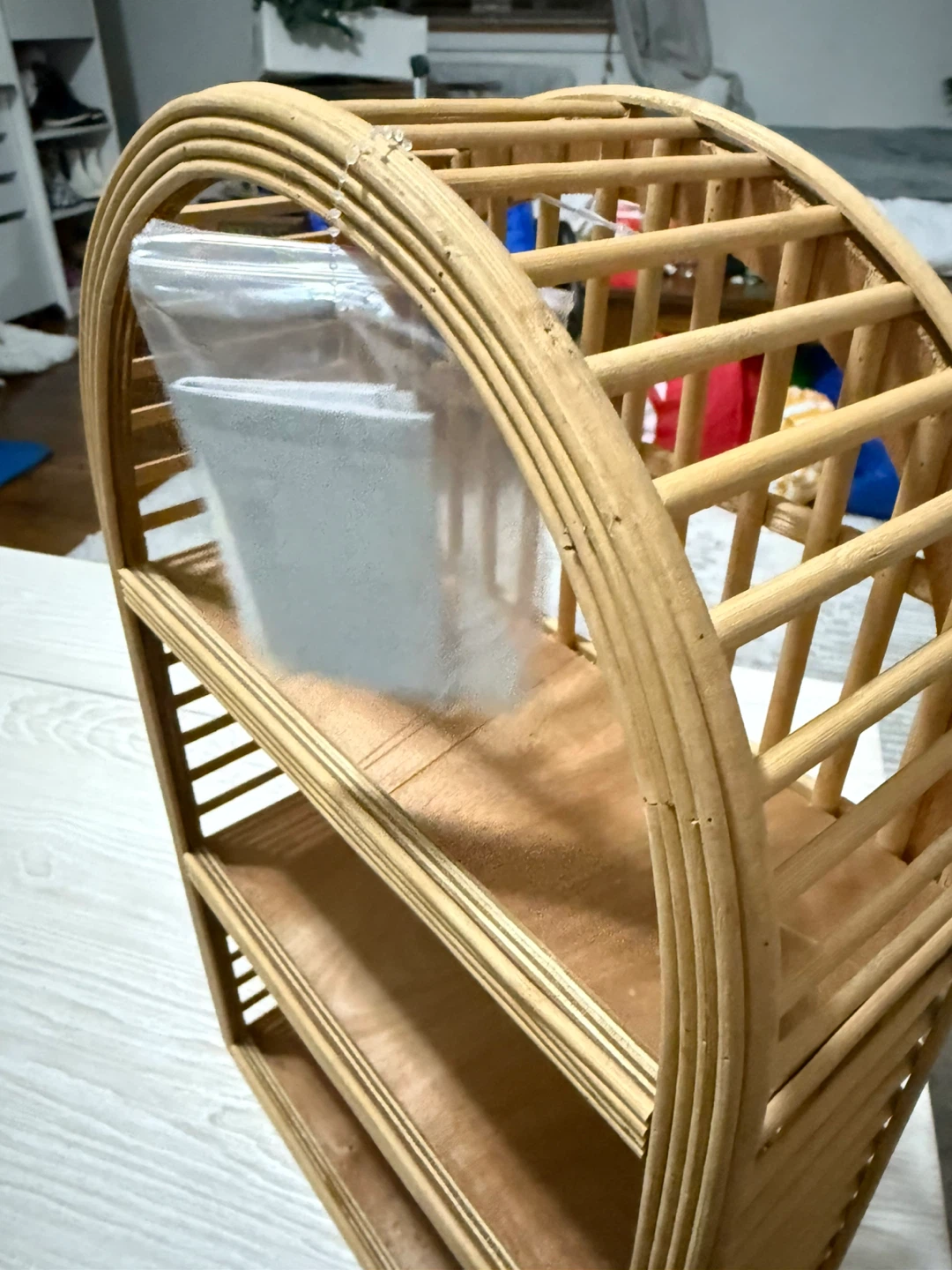 Rattan Shelf Unit - photo 4