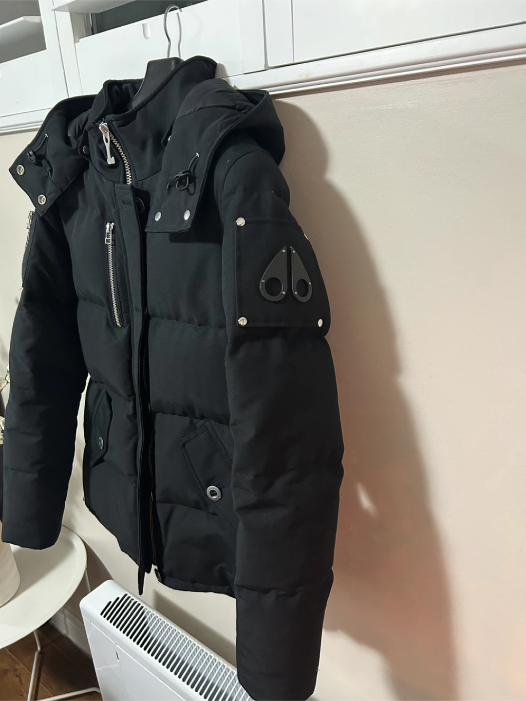 Moose Knuckles Canada Black Puffer Jacket