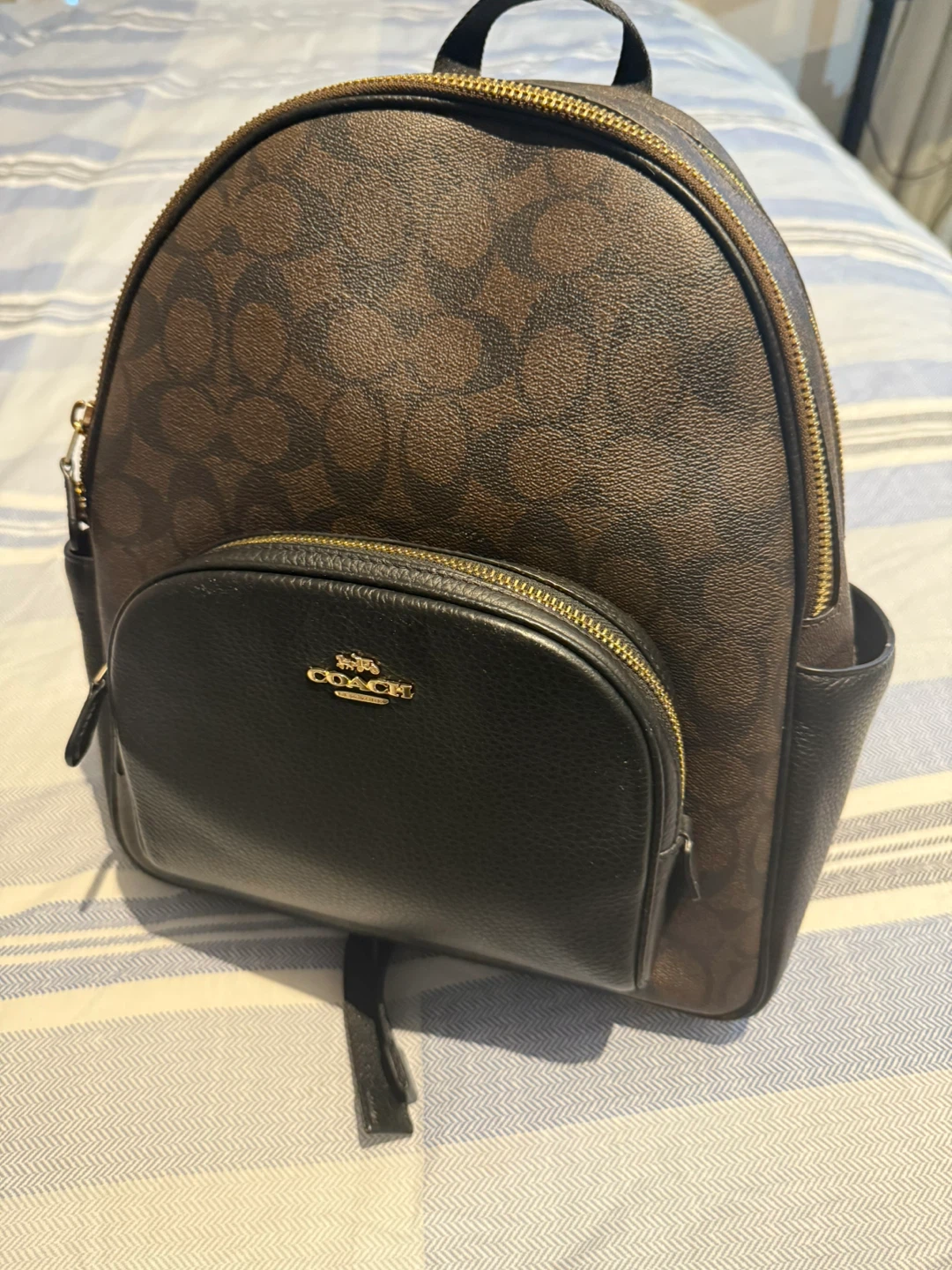 Coach Backpack Brown/Black