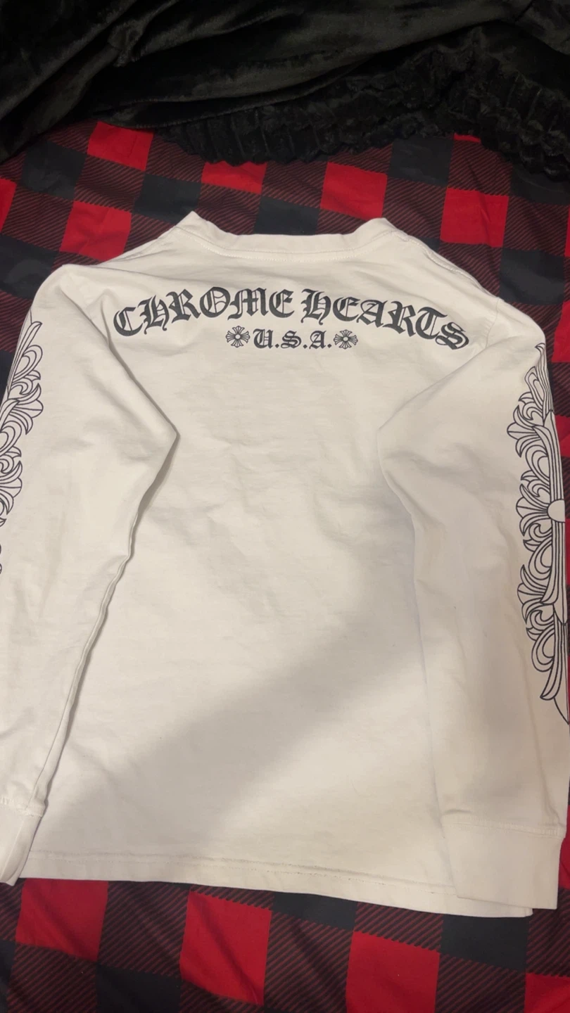Chrome Hearts Long Sleeve T-Shirt Small - photo 4